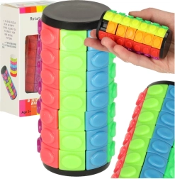 Logische puzzel – roterende cilinder, 7 rijen