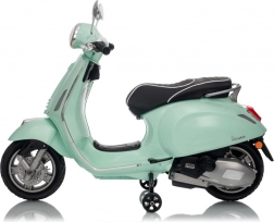 Kinder elektrische scooter VESPA Roma groen