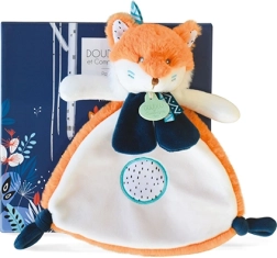 Cadeauset Doudou Tiwipi - superzachte pluchen vos 23 cm