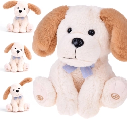 Interactief pluchen hondje dat woorden herhaalt en melodieën speelt - 1 stuk