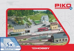 Piko Hobby bouwset station Neustadt, 5 delen