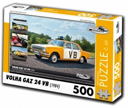 Puzzel RETRO-AUTO’s Volga GAZ 24 VB (1984) – 500 stukjes