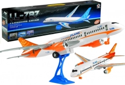 Privévliegtuig Witte wrijvingsbasis 65 cm