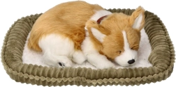 Ademend CORGI-hondje – realistische pluchen knuffel