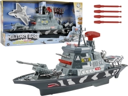 Militair kinderschip met licht en geluid