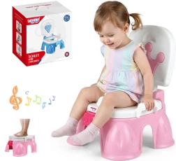 WOOPIE BABY muzikale kinderpotje 3-in-1 met stoeltje en opstapje