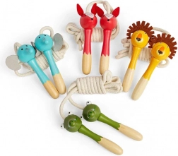 Springtouw met dierlijke handvatten voor kinderen