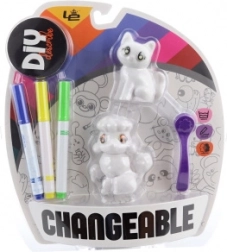 Creatieve set om dieren te schilderen – kat en hond