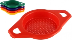 Gekleurd plastic zandzeefje