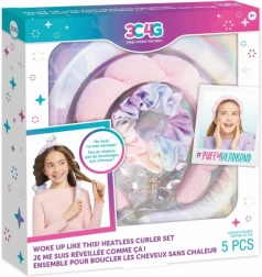 hittevrije krulset voor golven met haarband en clips