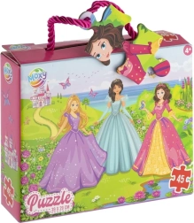moxy puzzel prinsessen 45 stukjes