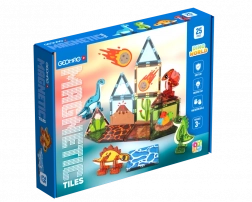 Geomag Magnetic Tiles Dino magnetische bouwset voor kinderen