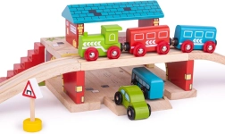 Groot Station Boven Weg Speelgoed