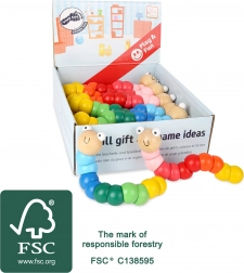 Buigzame houten rups SMALL FOOT