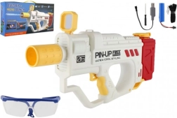 Elektrisch waterpistool 40 cm met geluid en groot reservoir