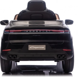 Elektrische kinderauto PORSCHE Cayenne – zwart