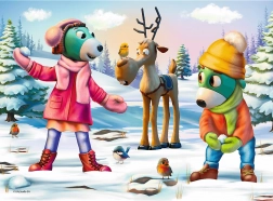 Puzzel TREFLÍCI Kersttijd 30 stukjes