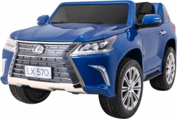 Loopauto voor 2 kinderen Lexus LX 570 blauw met afstandsbediening