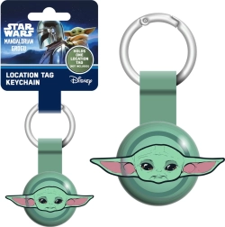 Mandalorian en Grogu sleutelhanger voor locator