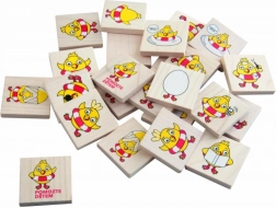 Houten memory Kuře – training van geheugen en opmerkzaamheid