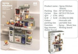 Grote kinderkeuken met accessoires