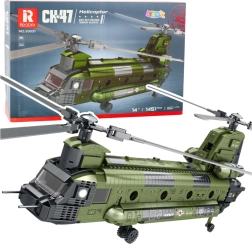 Bouwset militair helikopter CH-47 CHINOOK – 1451 stukjes