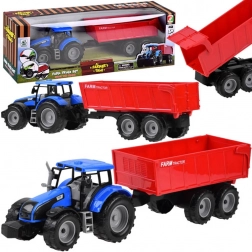 Tractor met aanhanger