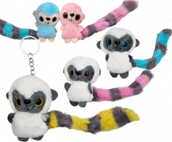 Pluchen wasbeer-hanger 18 cm