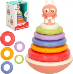 Schommel speelgoed Bibi-Inn voor zintuiglijke ontwikkeling roze