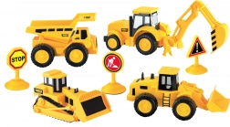 Set Bouwmachines op Vliegwiel