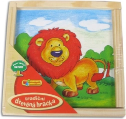 Houten blokken Diertjes 2 soorten