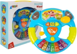 Interactief kinderstuur met schuim, geluiden en licht