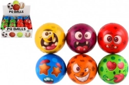 Schuimbal Monsters 7,5 cm – set gekleurde ballen in box