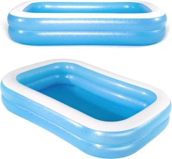 opblaasbaar tuinzwembad Bestway, blauw, 262 × 175 × 51 cm