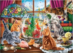 Puzzel Kittens en Aquarium 1000 stukjes