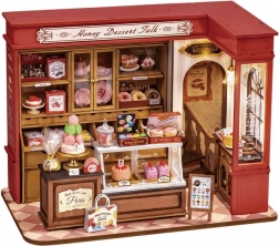 Robetime miniatuur huisje Honing Patisserie – diorama met LED-verlichting 1:16