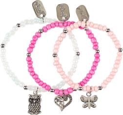 Kinderarmbandjes Vera - 3 stuks