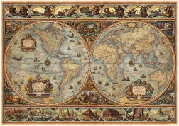 Educa Puzzel Historische wereldkaart 1000 stukjes