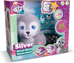 Interactieve pluchen zeehond Silver