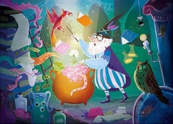 Puzzel Er was eens: toverdrank 30 stukjes