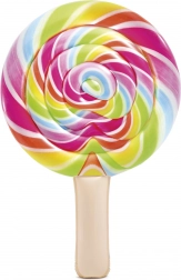 Opblaasbaar ligbed in de vorm van een lolly