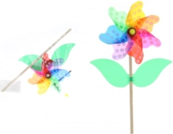 Windmolentje bloem op kunststof stok