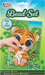 Grafix kralenmozaïek tijgertje 21 × 14,5 cm