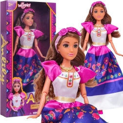 Woopie pop Lily in traditionele Mexicaanse bloemenkledij