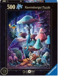 Ravensburger lichtgevend puzzel Magische paddenstoelen 500 stukjes