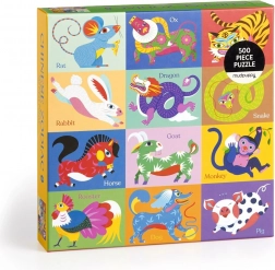 Puzzel Chinees Dierenriem 500 Stukjes