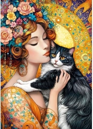 Puzzel Belle en het Beest 1000 stukjes van Cherry Pazzi