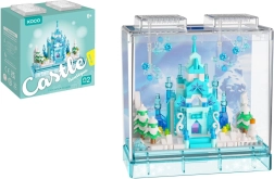 Mini bouwset KOCO winterkasteel, 381 onderdelen