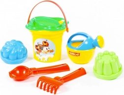 zandset dierenvormpjes, 7-delig