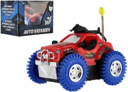 Stuntauto op batterijen met licht en geluid